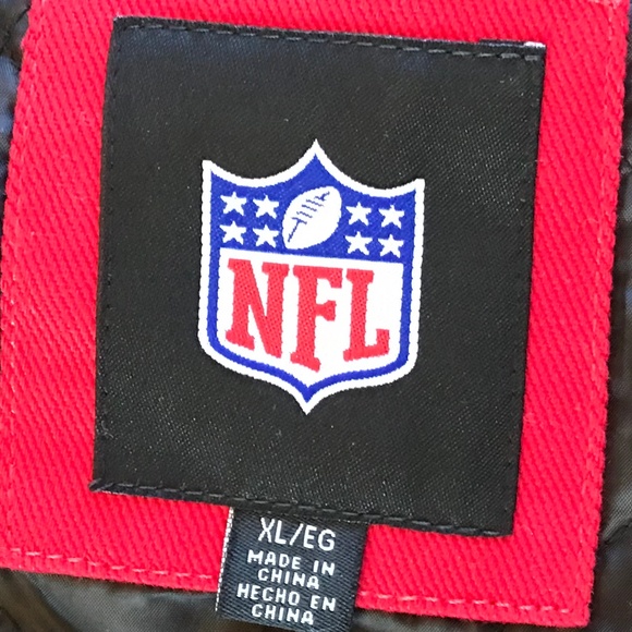 NWT SAN FRANCISCO 49ERS RACING FULL-SNAP JACKET - Picture 10 of 12